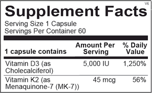 Vitamin K2 with D3